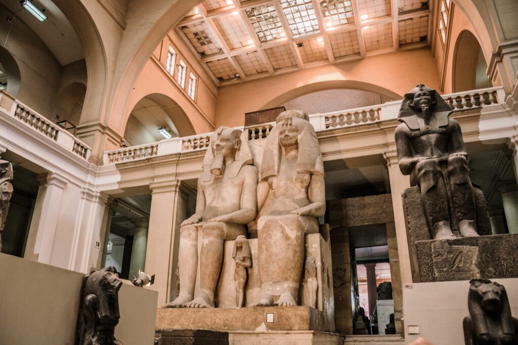 Display at the Egyptian Museum in Cairo