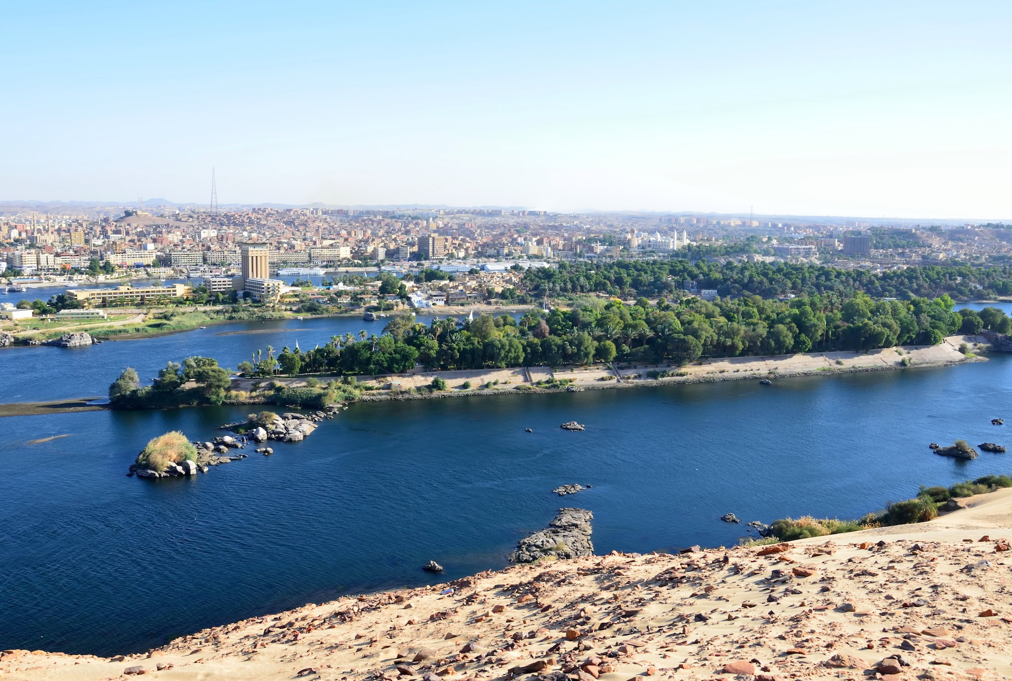 Elephantine Island and the Nile River’s Last Cataract