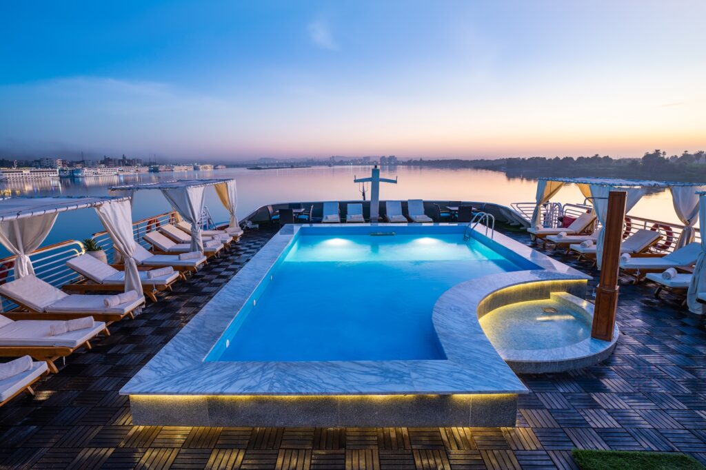 Acamar Amarco Nile cruise ship sun deck 4