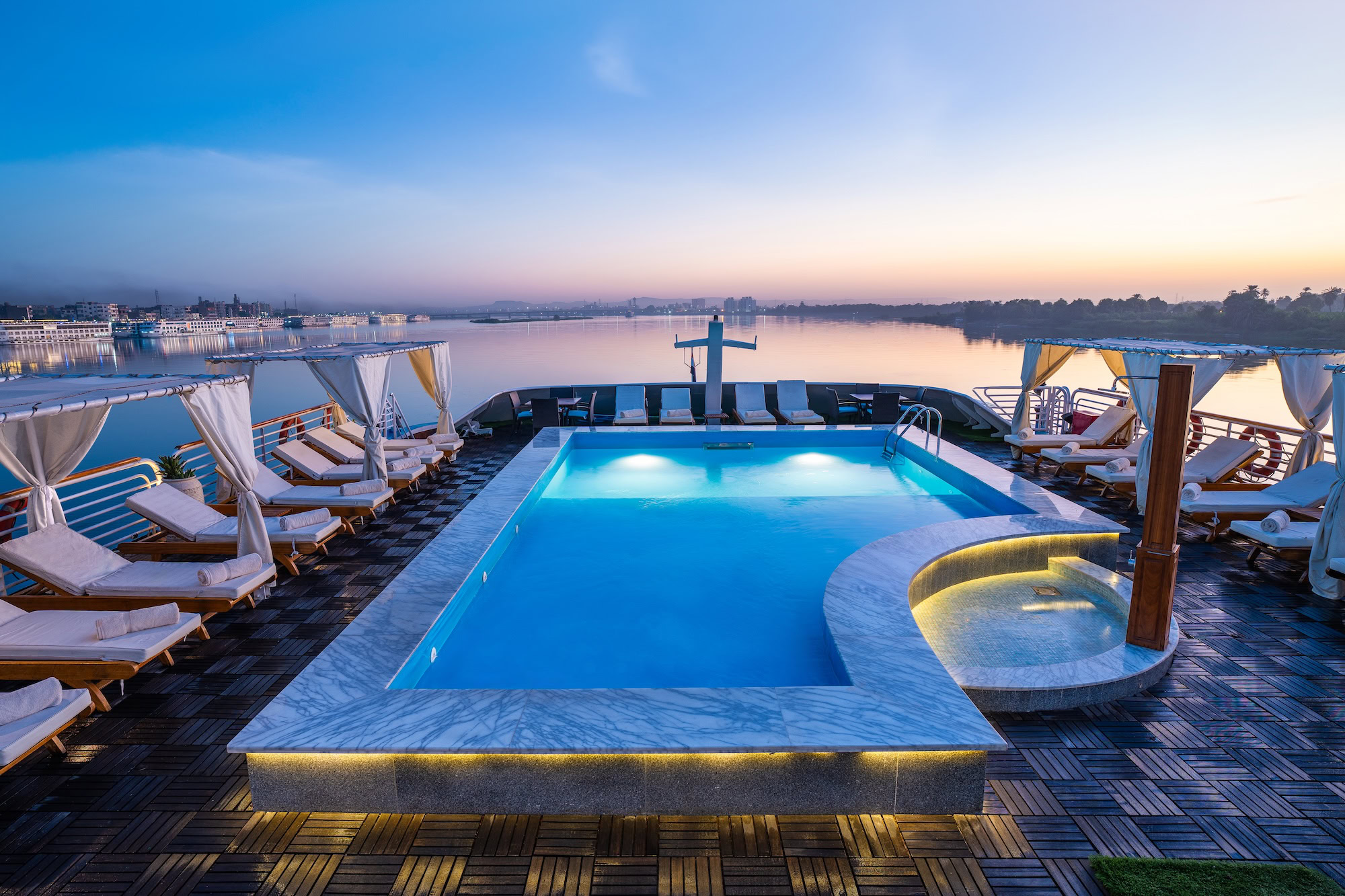 Acamar Amarco Nile cruise ship sun deck 4