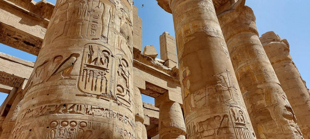 The temple of Amon-Re in Karnak