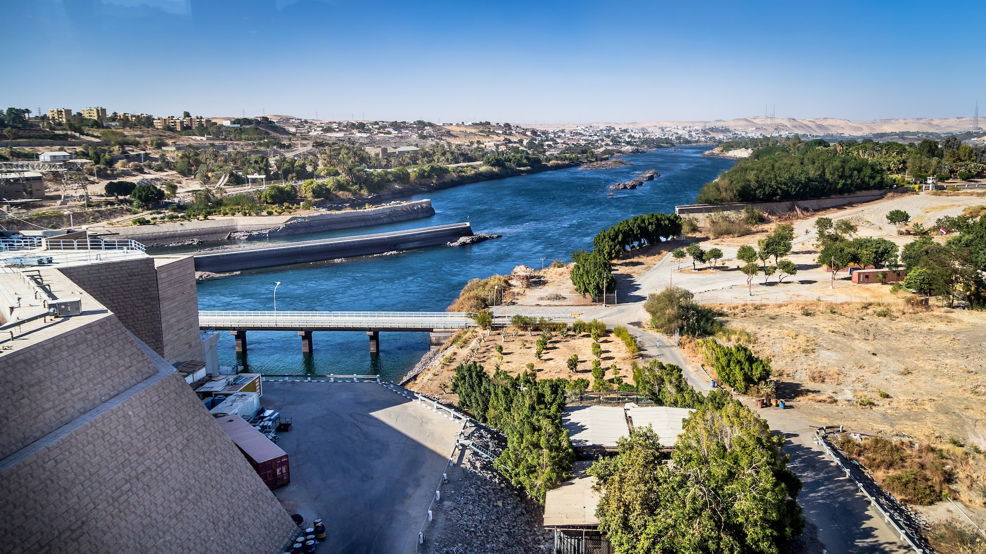 Part of Egypt’s modern marvel — the Aswan High Dam