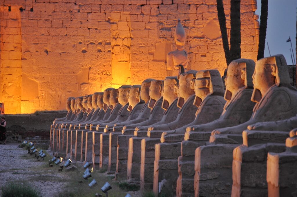 Avenue of the Sphinxes, Luxor Temple