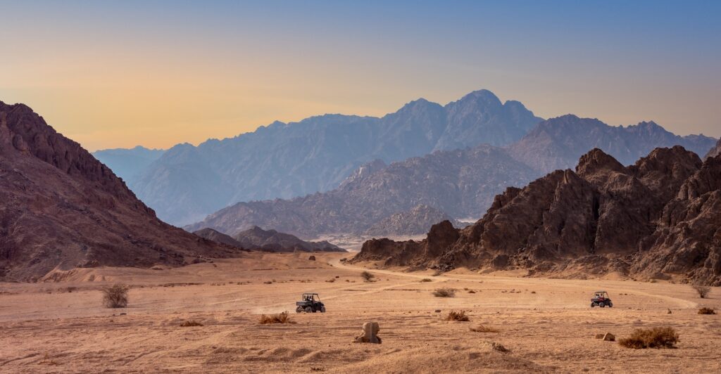 Mountain landscape in Sharm el-Sheikh