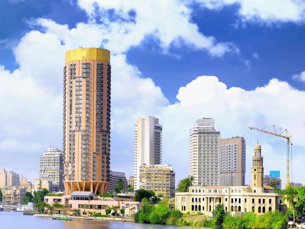 Seafront of Nile River, Cairo, Egypt