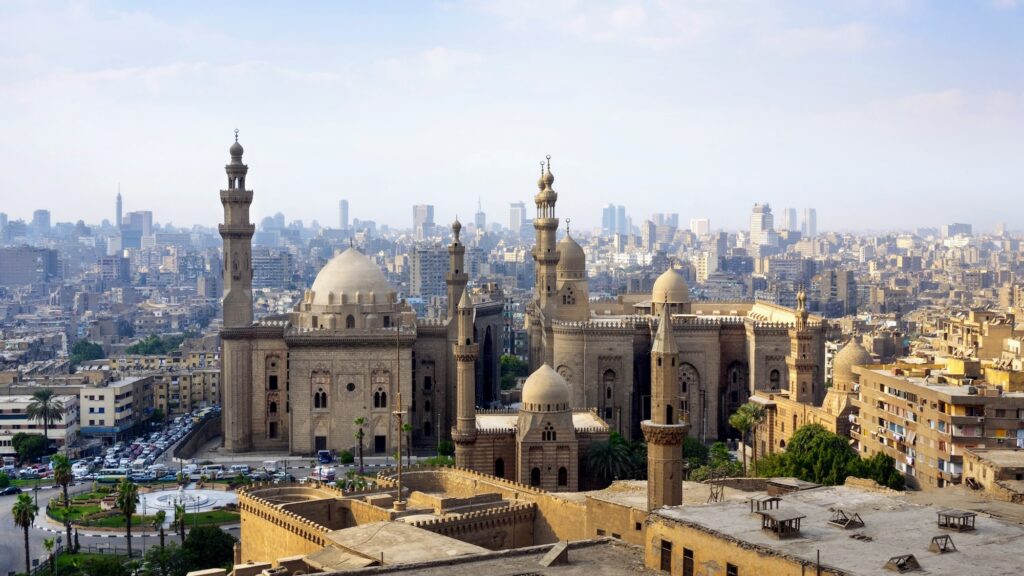 Cairo skyline Egypt