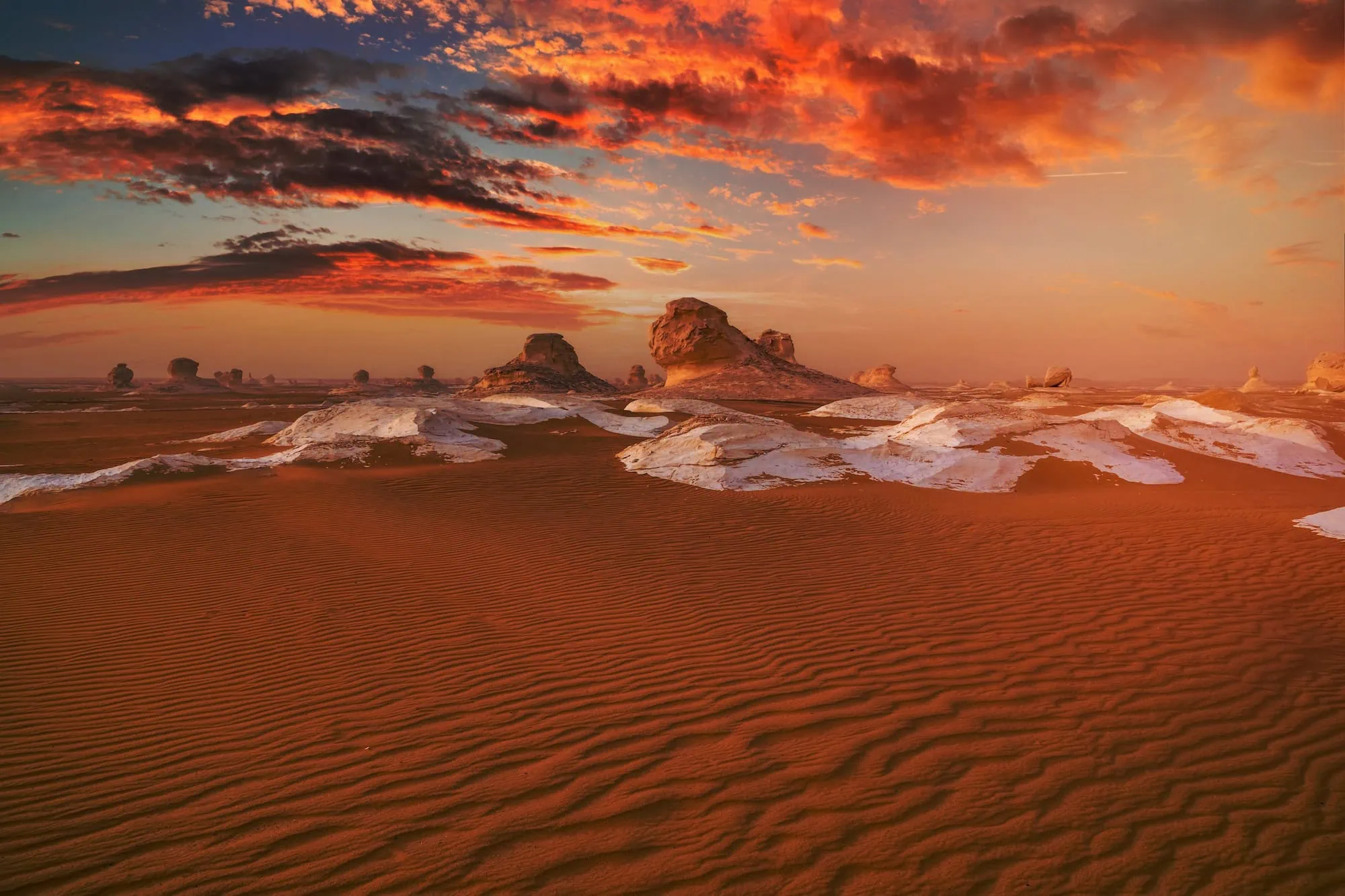 White Desert National Park – Egypt’s Surreal Limestone Wilderness