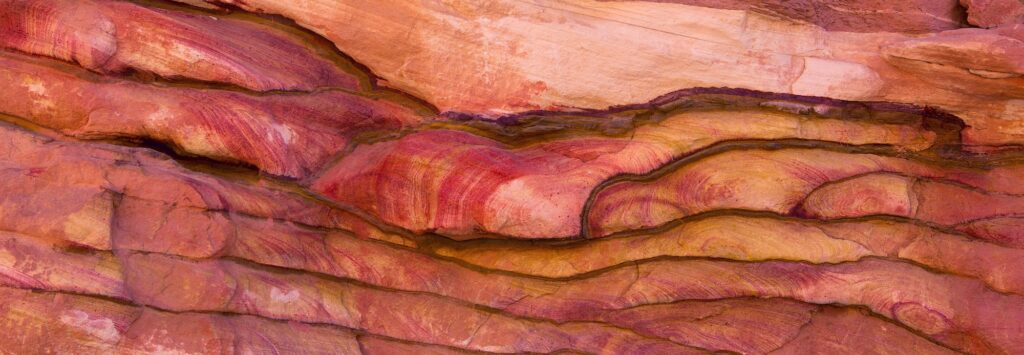 Coloured Canyon is a rock formation on South Sinai Egypt peninsula. Desert rocks of multicolored sandstone background
