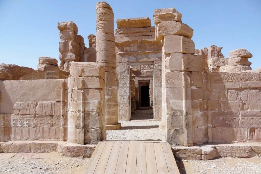 Deir El-hagar Temple In Egypt
