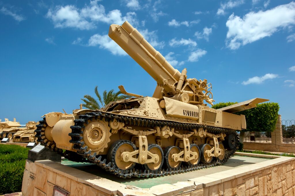 El Alamein War Museum in northern Egypt.
