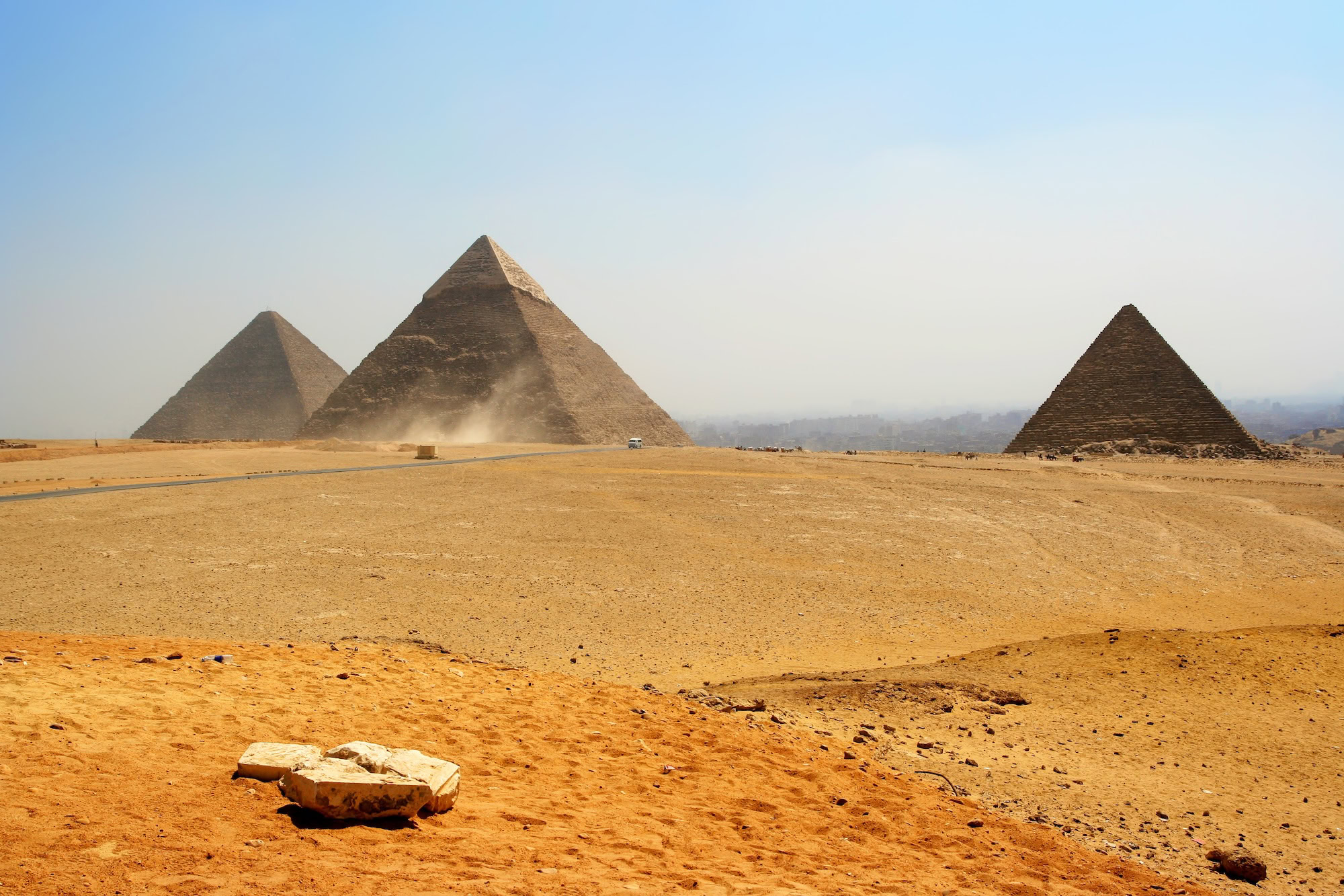 Pyramids in Cairo