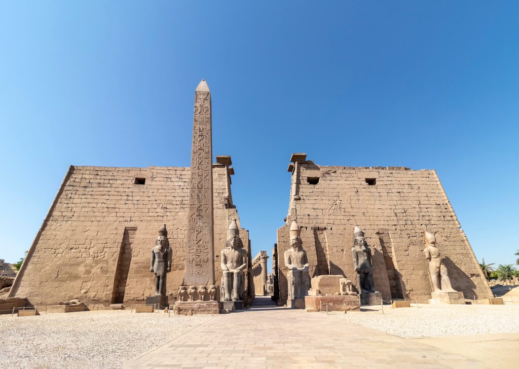 Entrance to Luxor Temple