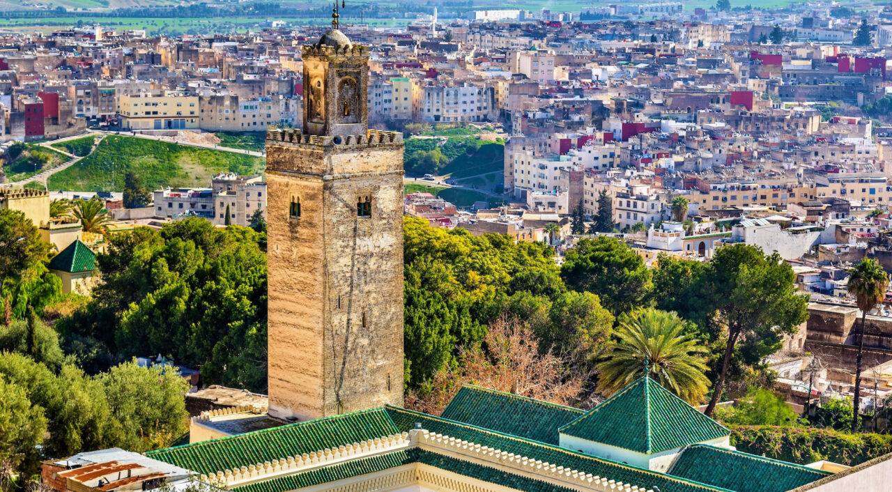 Mosque at Bab Guissa Gate, Fez, Morocco