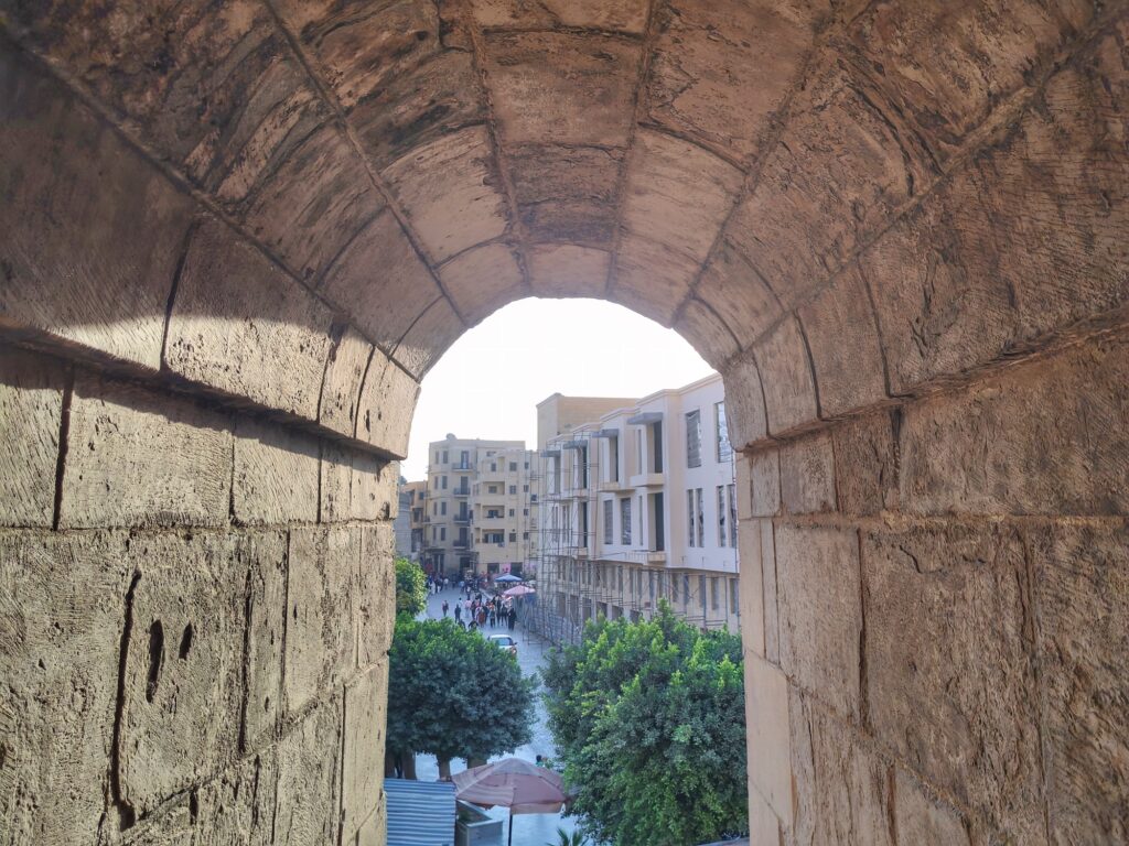 View from the top of Bab al-Futuh, Cairo