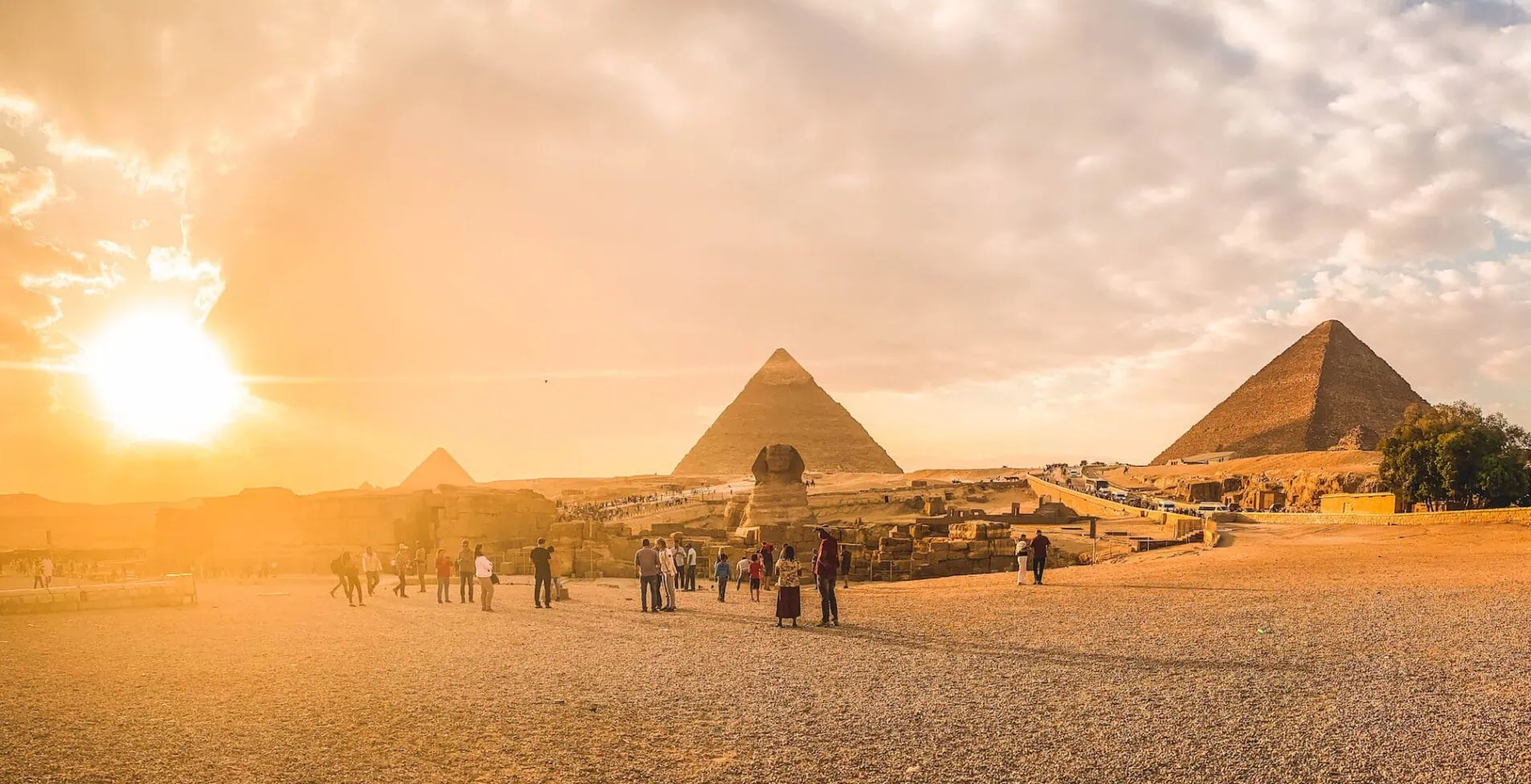 Giza CairoEgypt 10.10.2019 Giza Pyramids in one of wonders in the world that is accepting tourists in whole year 2 1905x976 crop 51 66