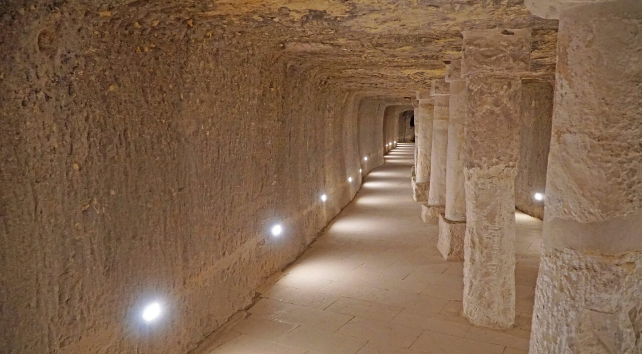 Inside the Step Pyramid of Djoser, Saqqara