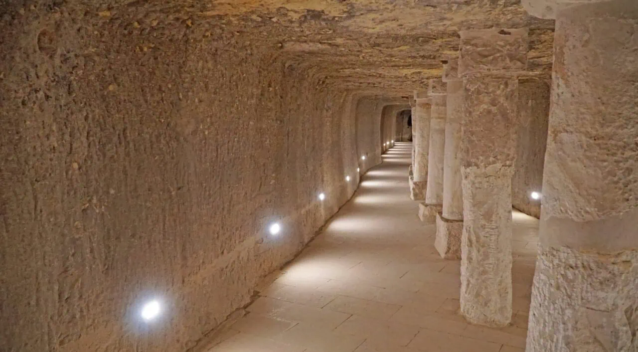 Inside the Step Pyramid of Djoser, Saqqara