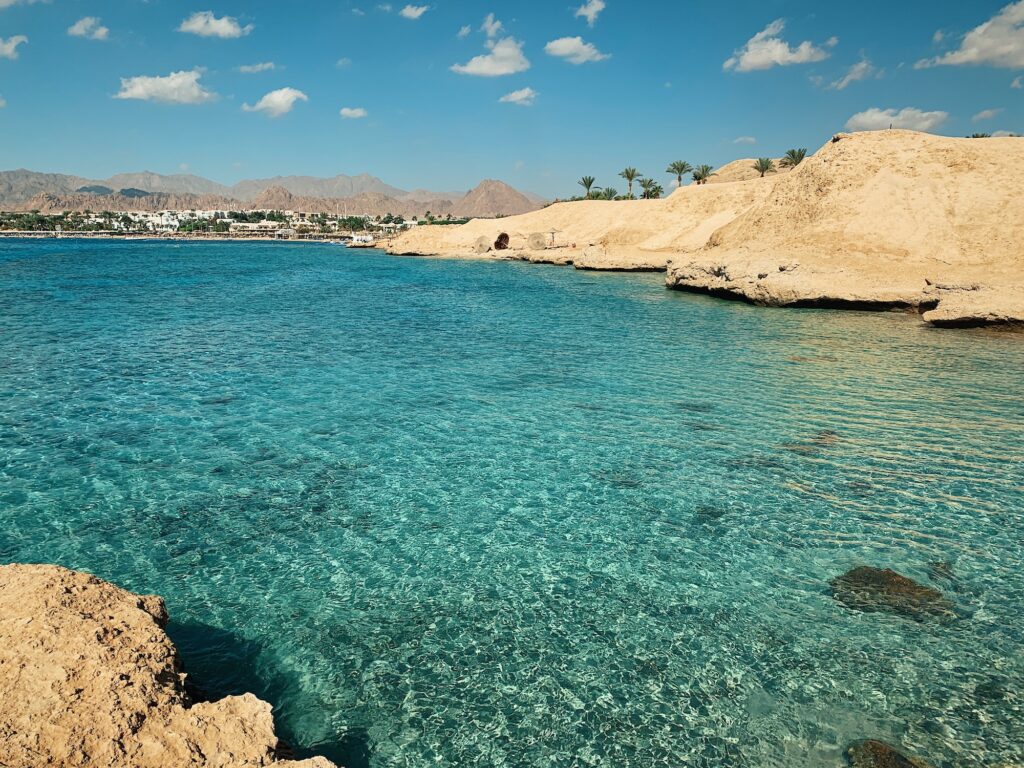 Lagoon in Naama bay Sharm el Sheikh