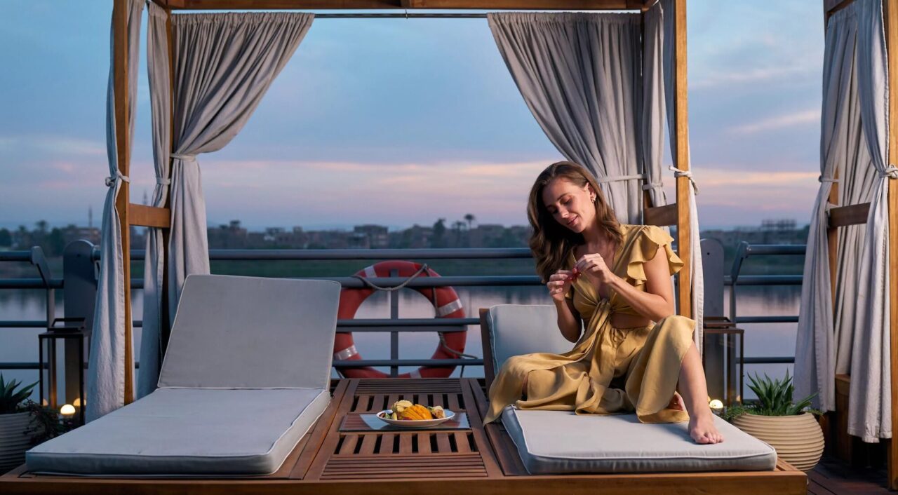 A tranquil moment on the Nile