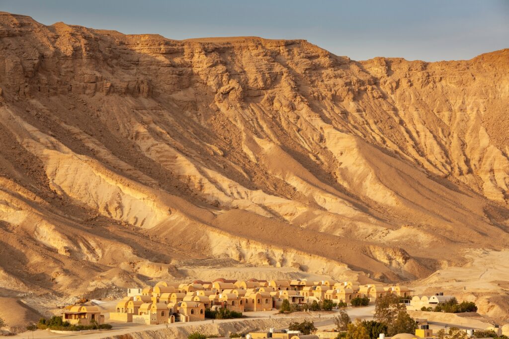 Monk's cells near Monastery of Saint Paul 