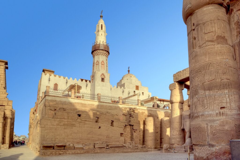 Historic Abu al-Haggag Mosque at Luxor Temple