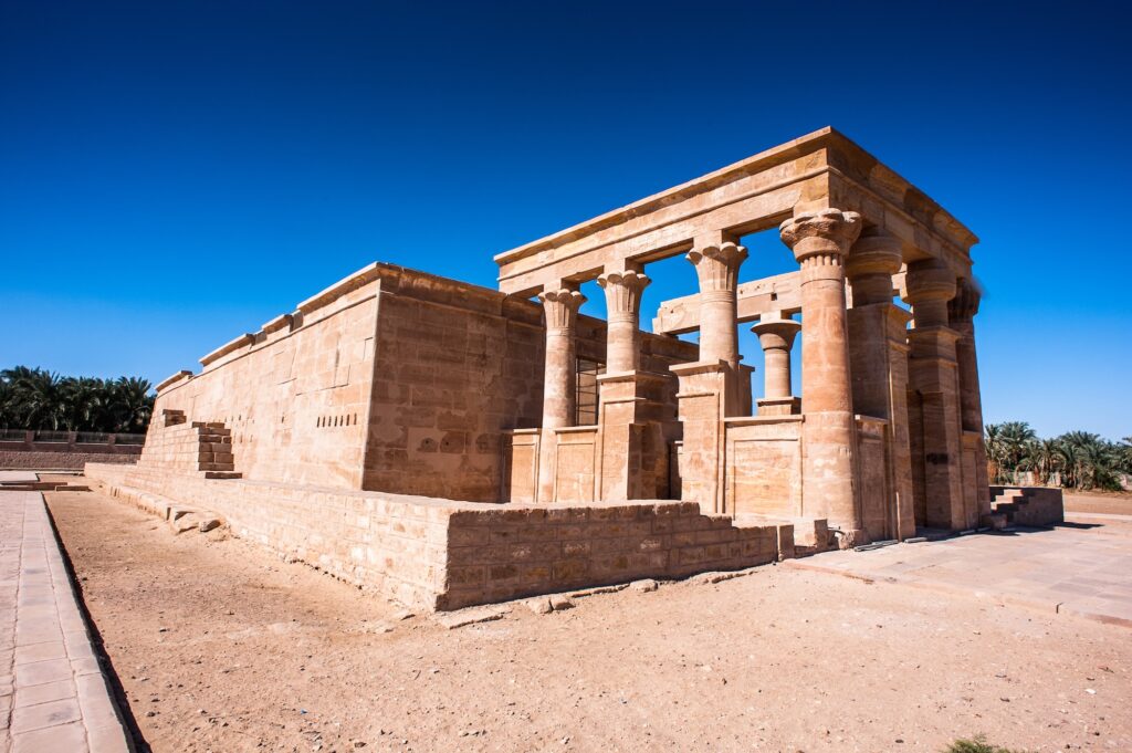 Temple of Hibis, the largest and most well preserved temple in the Kharga Oasis