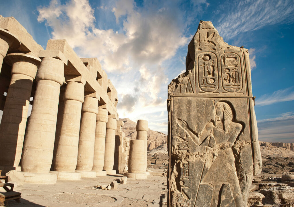 Ramesseum Temple in Luxor