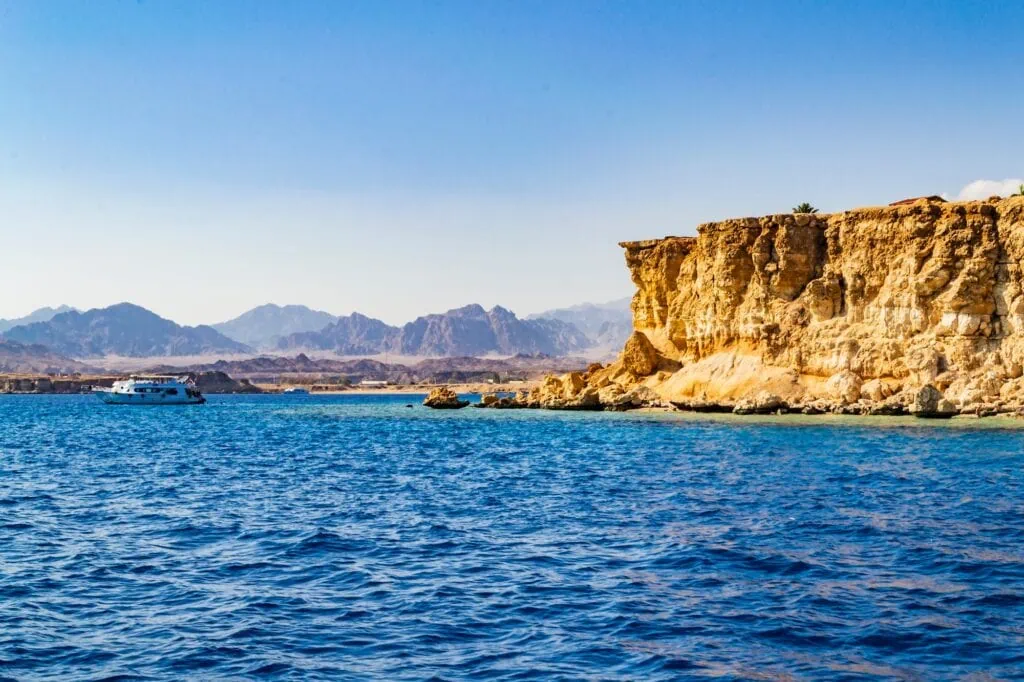 Scenic view of Naama Bay, Sharm-el-Sheikh