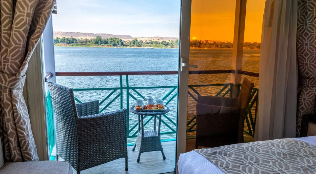 Luxury suite on Sonesta Moon Goddess with private balcony