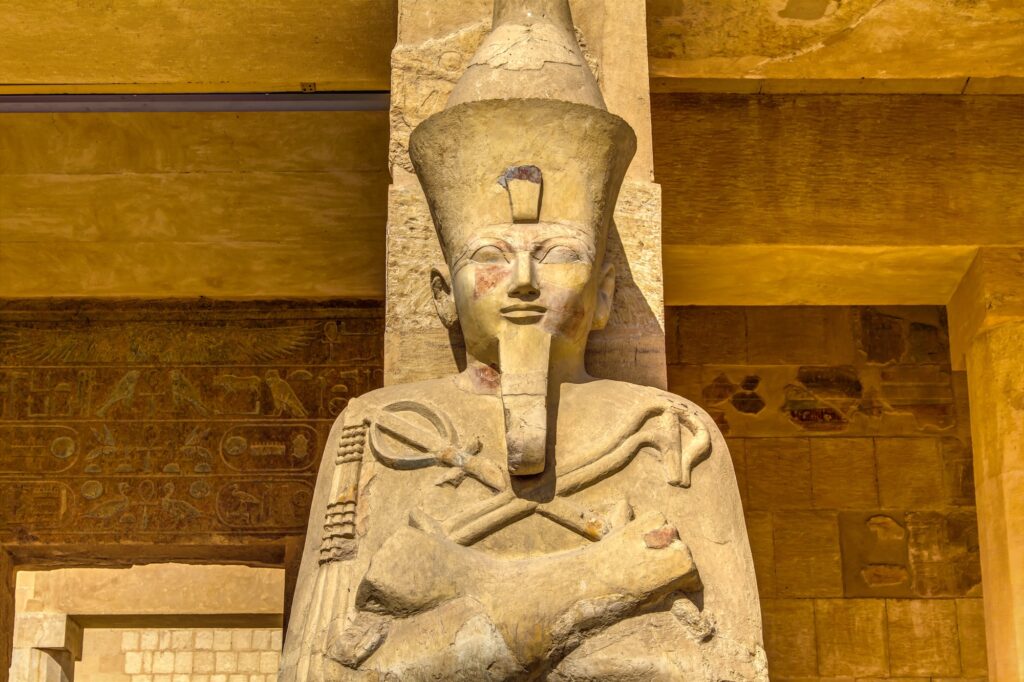Statue of Queen Hatshepsut In Luxor