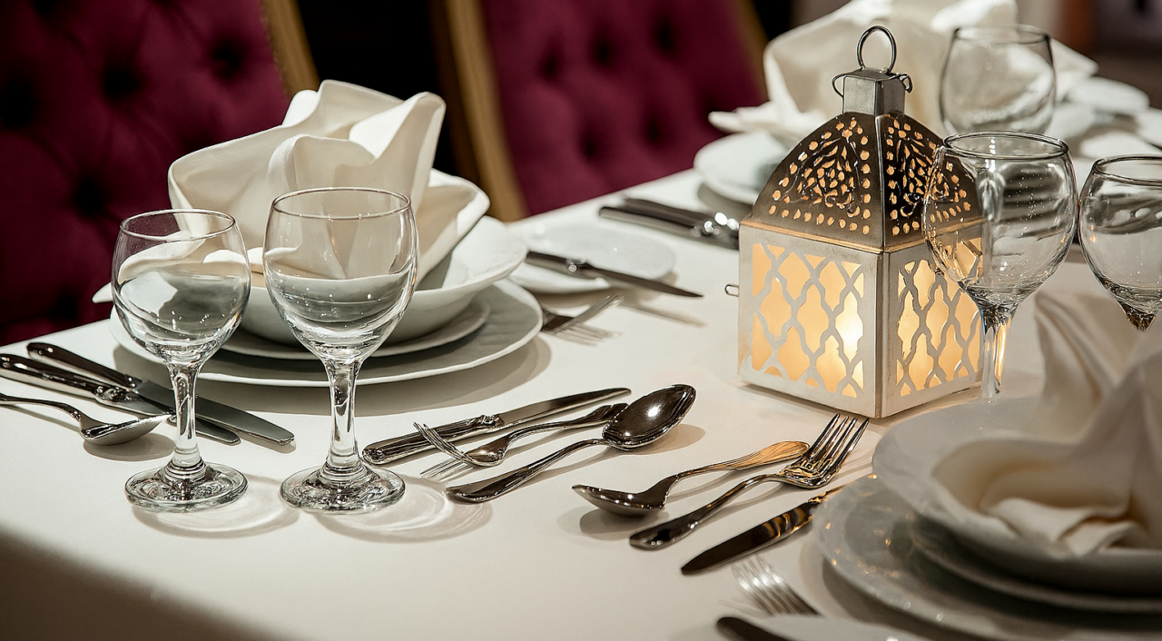 Elegant restaurant on MS Steigenberger Minerva