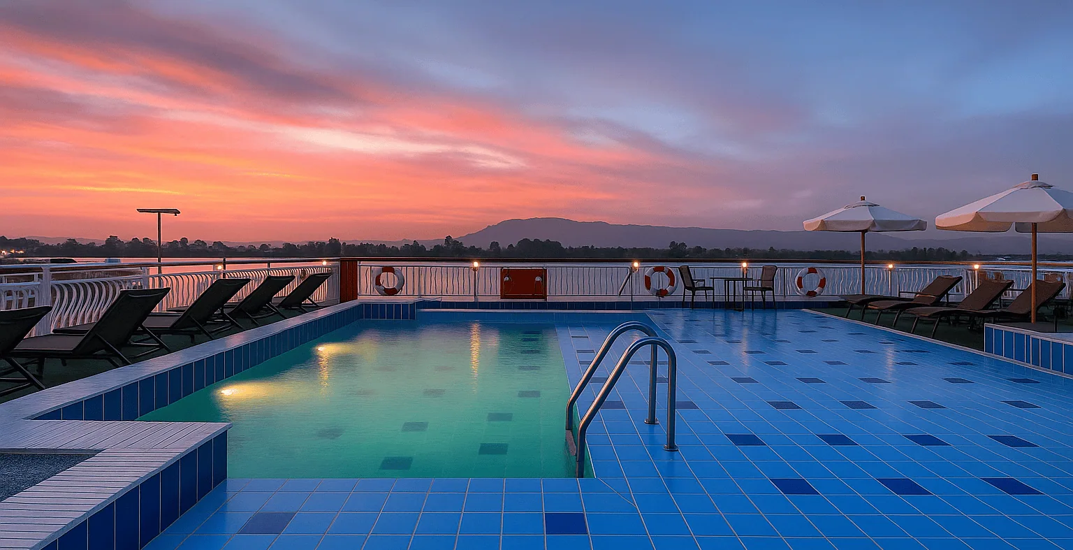 Steigenberger Minerva nile cruise pool