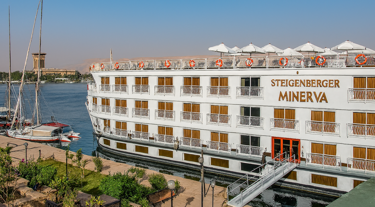 MS Steigenberger Minerva on the Nile River