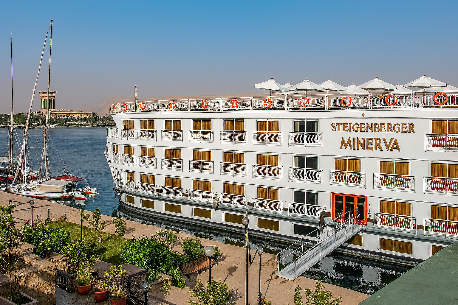MS Steigenberger Minerva on the Nile River
