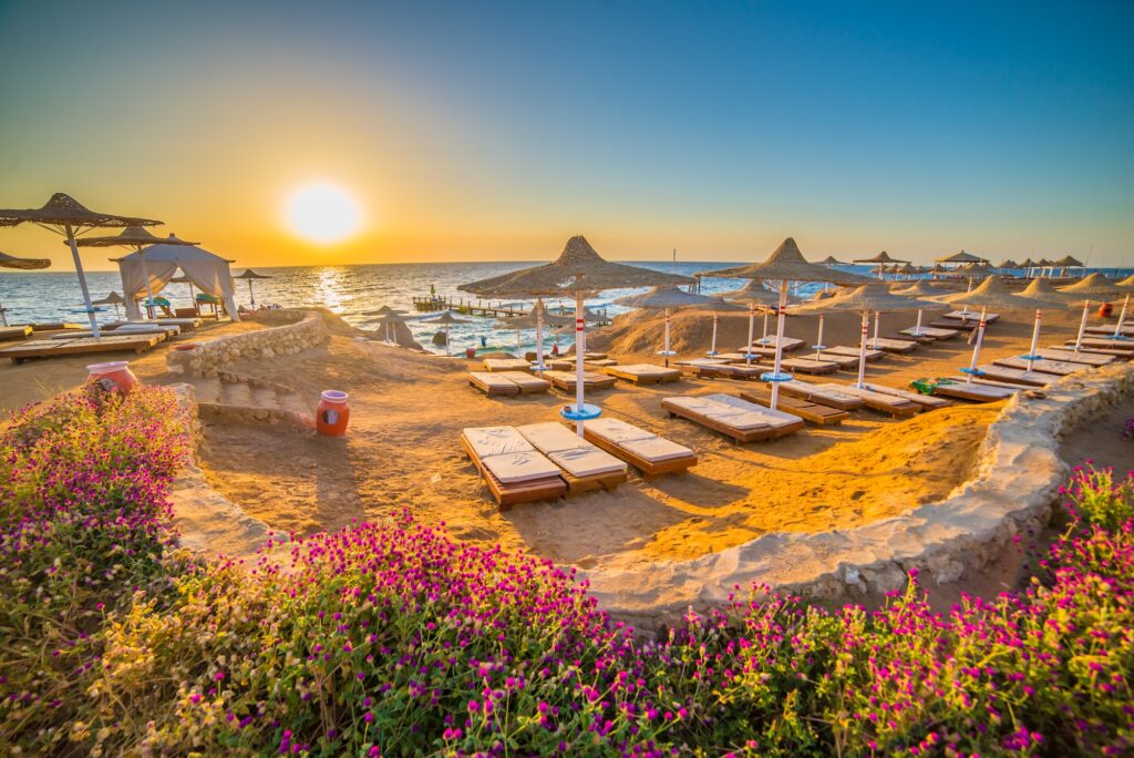Sunrise in Sharm el Sheikh
