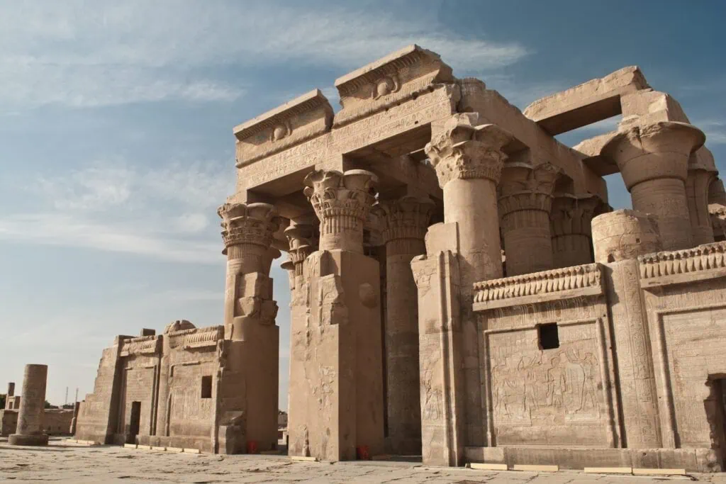 Kom Ombo Temple, on the banks of the Nile