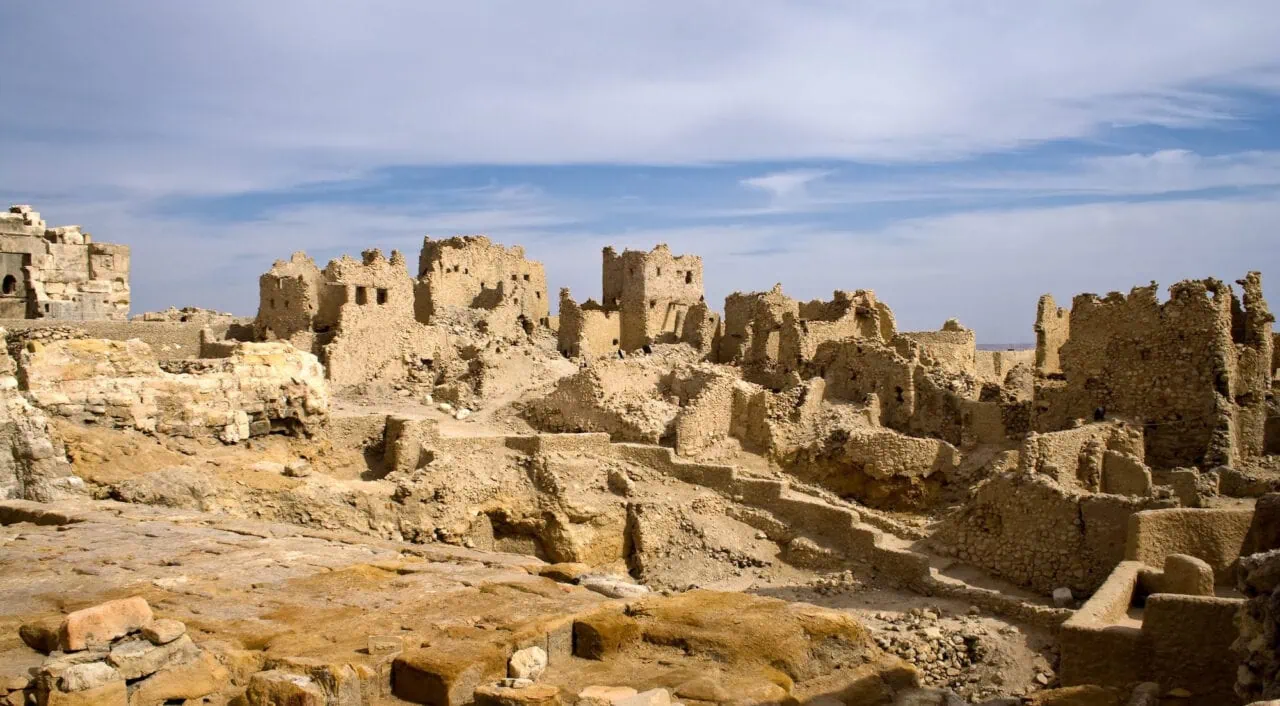 Temple of the Oracle near Aghurmi, Siwa Oasis