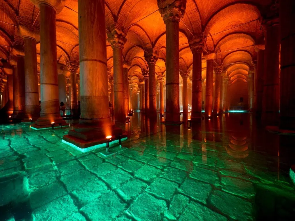 The Basilica Cistern In Istanbul
