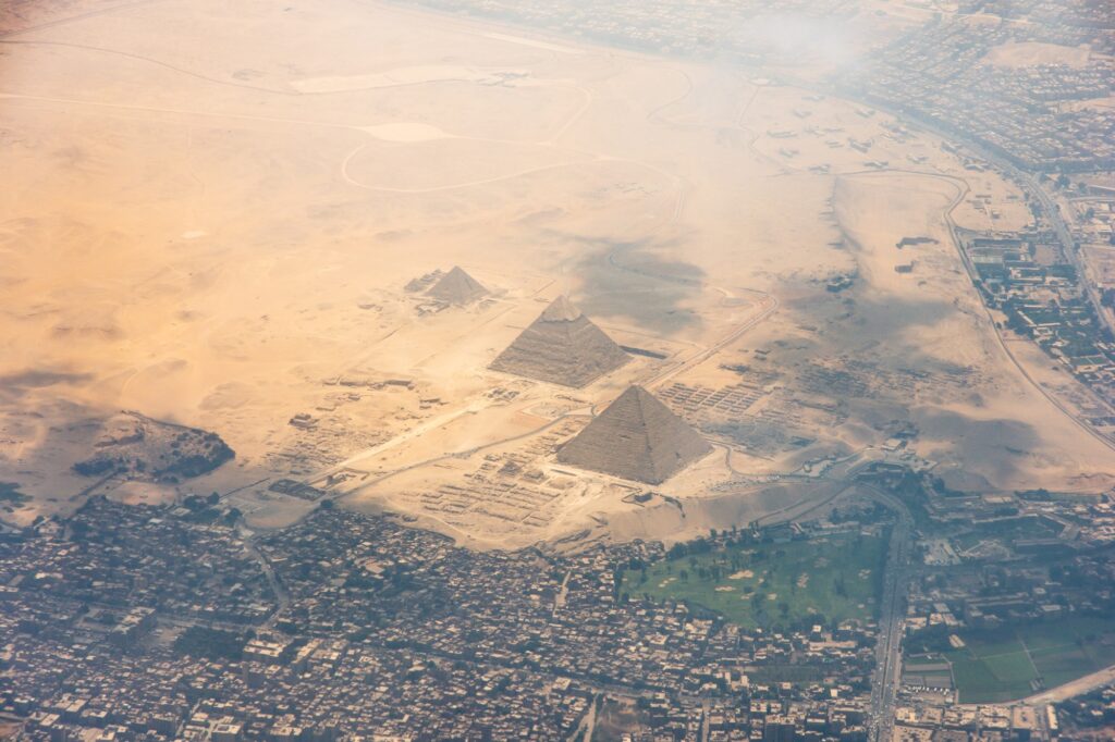 The Giza pyramid complex