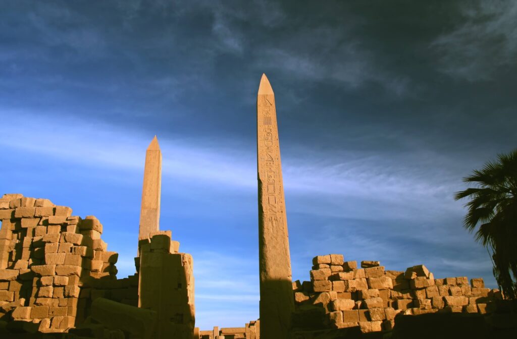 The Obelisks of Queen Hapshetsut at Karnak Temple