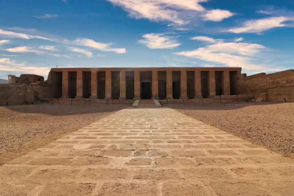 The Temple of Seti at Abydos