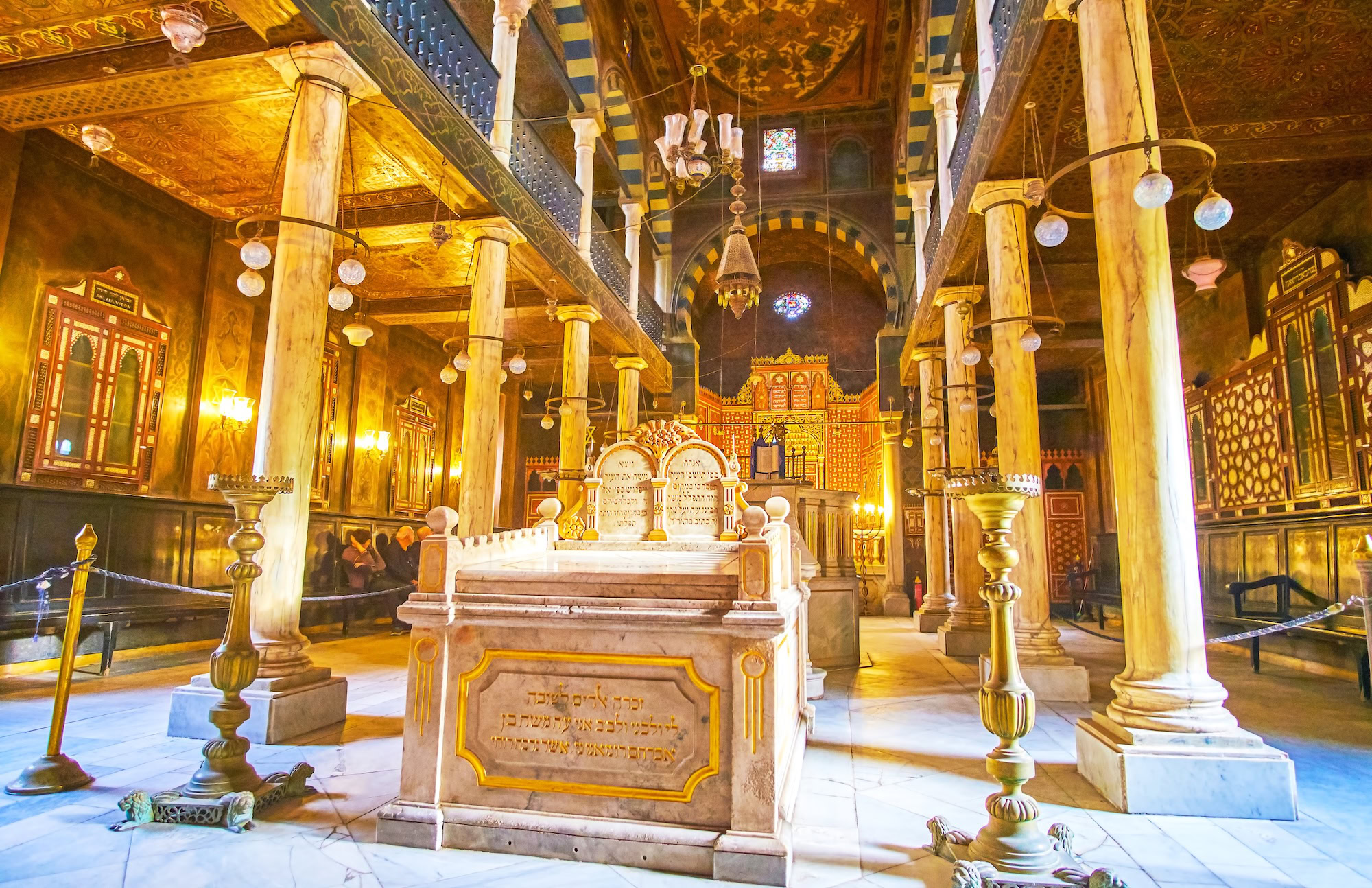 Visiting Ben Ezra Synagogue in Old Coptic Cairo
