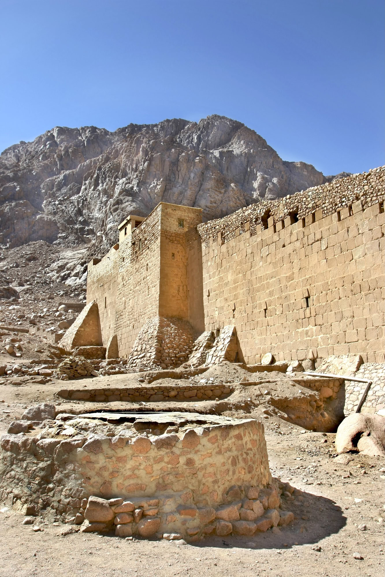 Mura fortificate del Monastero di Santa Caterina in Egitto