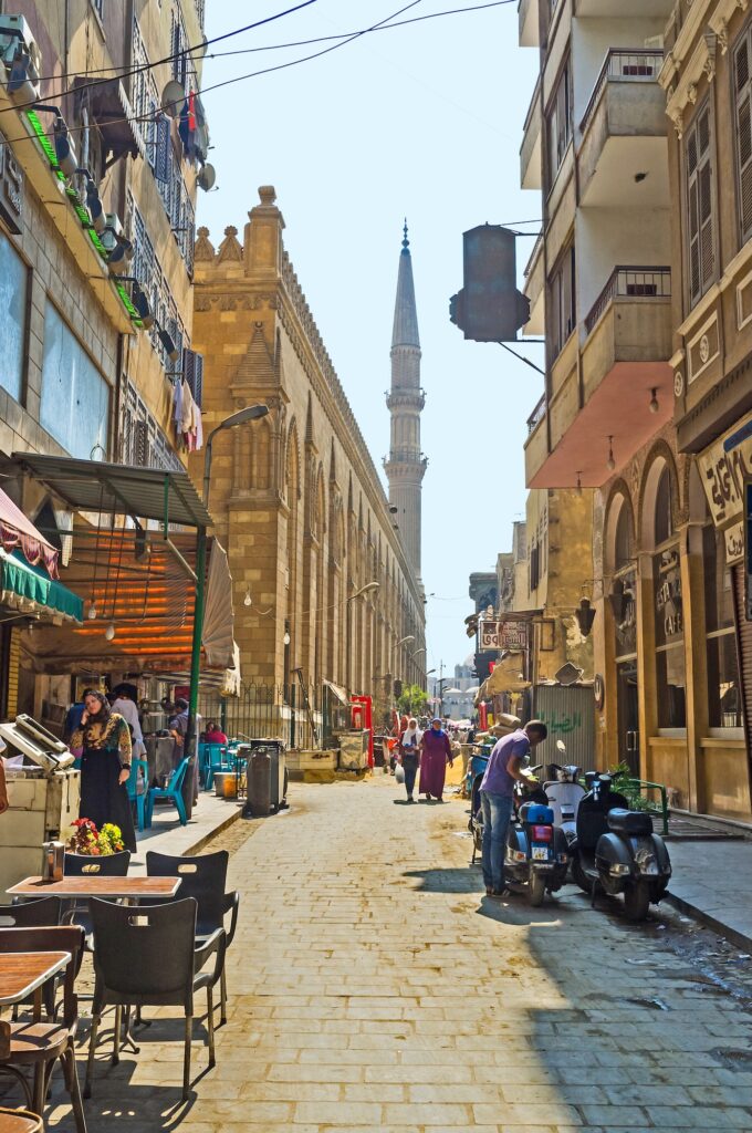 Minaret of Al-Hussein Mosque, Cairo