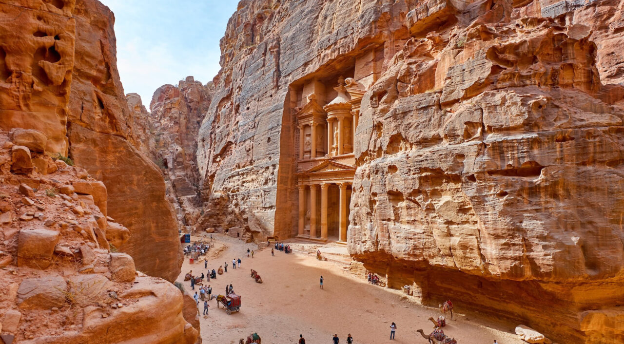 The Ancient Treasury at Petra, Jordan
