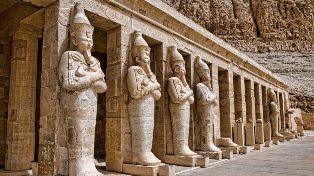 The temple of Hatshepsut