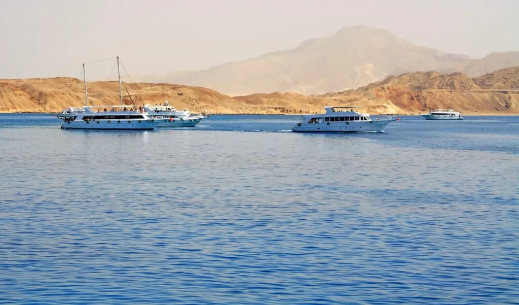 Tiran island in Egypt