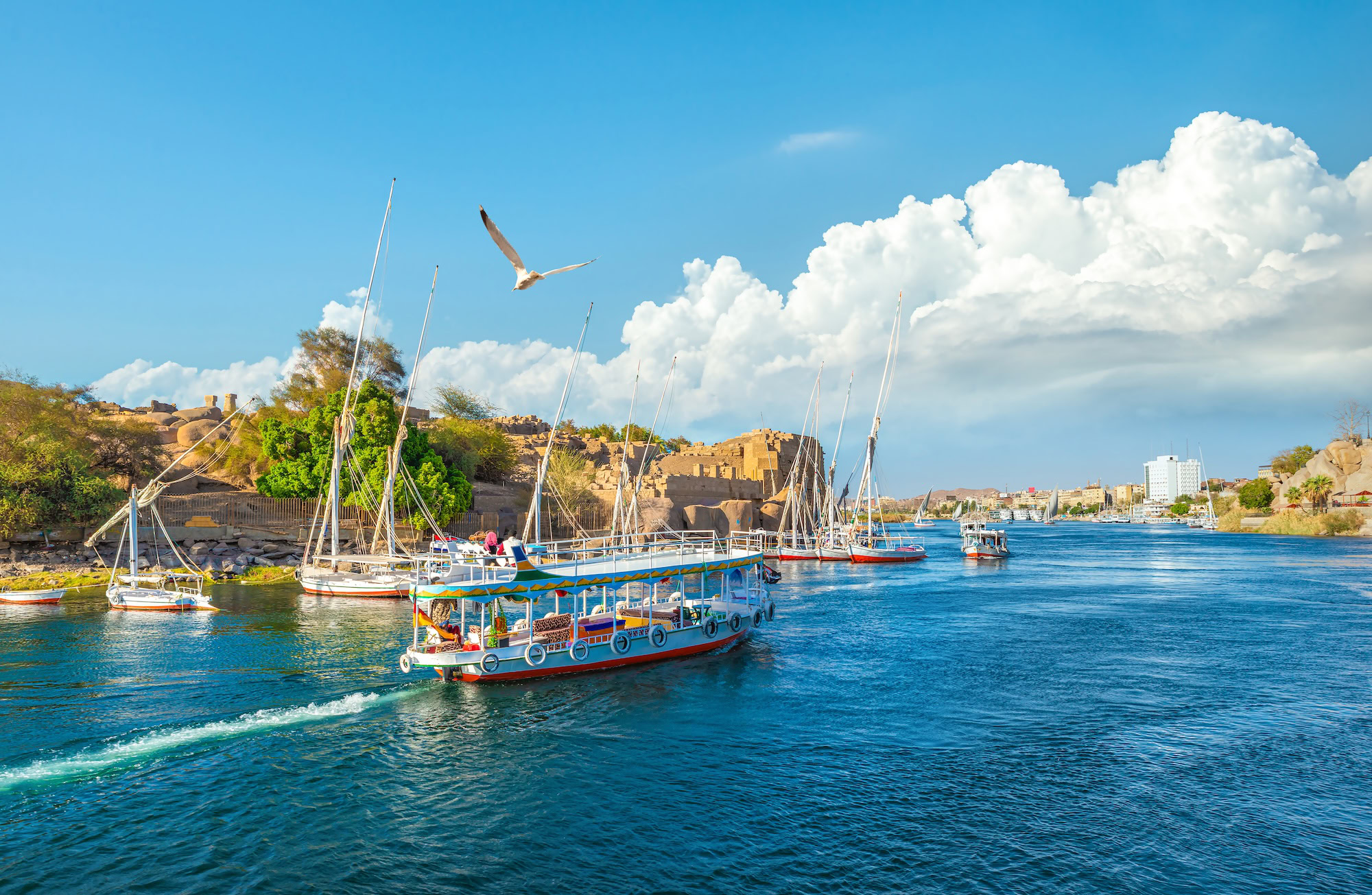 Os cruzeiros no Rio Nilo são seguros?