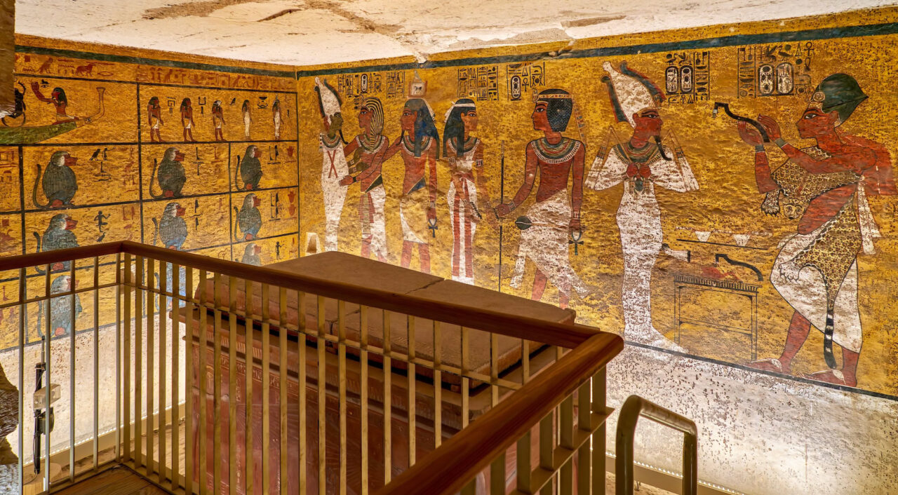 Tomb of King Tutankhamun in the Valley of the Kings, Luxor