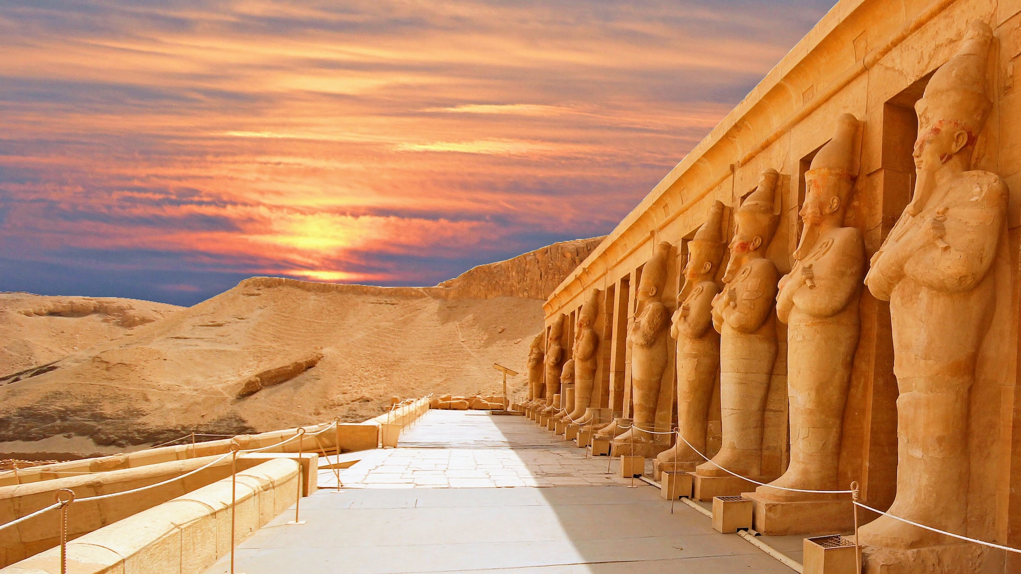 Valley of Kings in Luxor Ancient Thebes west bank Egypt 1